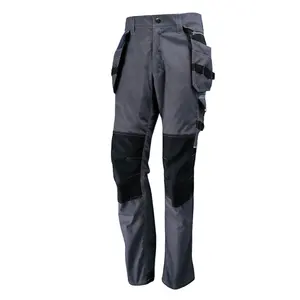 Unisex Polyester Werkbroek Voor Volwassenen Dubbele Knie Werkbroek Werk Cargo Broek