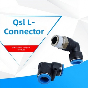 Vente Flash : Raccord Pneumatique Rapide FESTO QSL Type L R1/8-R1/2 G1/8-G1/2 – Vente en Gros, Tube Personnalisé 4-16mm, Expédition Rapide - Product Image 1