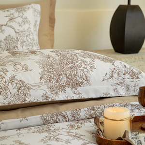 Set di copripiumino in cotone serie quattro pezzi estivi Anne bohémien design medio antico - Product Image 5