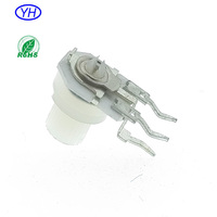Yuwah haute qualité Offres Spéciales 8mm 100k 500k 1M film de carbone rotatif micro céramique tondeuse potentiomètre pour outils électriques