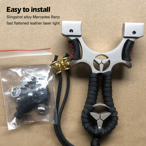 Oem Baiyuheng - Juego de <span class=keywords><strong>Tirachinas</strong></span> Profesional de Acero Inoxidable para Caza y Pesca al Aire Libre con Banda de Goma - Product Image 6