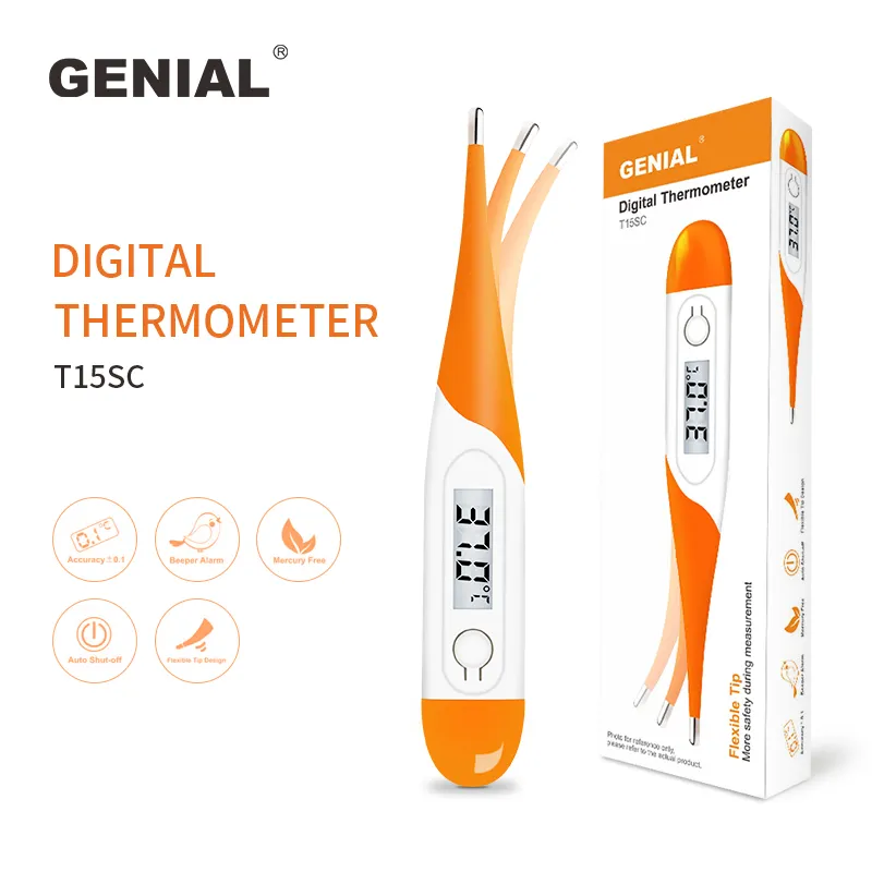 T15SC Clincial lcd digitale basale termometro orale con il certificato del CE