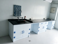 Table de travail murale en PP pour laboratoire, avec plan de travail en résine époxy de 25 mm, pour laboratoire d'enseignement de la chimie universitaire, certifiée ISO9001