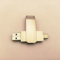 Clé USB de sauvegarde photo en métal DC pour Android 8 Go 16 Go 32 Go 64 Go 128 Go avec connexion directe pour téléphones Android