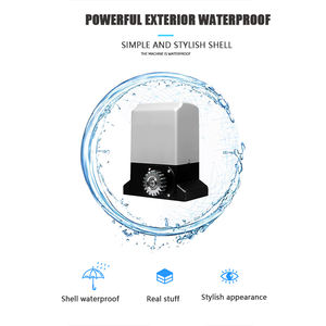 Portes automatiques d'allée de glissière d'opérateur industriel électrique résistant de la porte coulissante 2500KGS <span class=keywords><strong>avec</strong></span> la télécommande pour la villa - Product Image 4