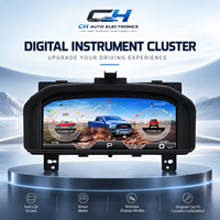 Untuk Dodge RAM 1500 2009-2012 LCD Dashboard Kokpit Digital Cluster Speedometer Pengganti Plug and Play