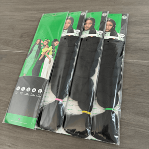 Cheveux à tresser ultra-yaki jumbo très demandés pour tresses africaines, extensions de cheveux pré-étirées, mèches à tresser, tresses africaines - Product Image 2