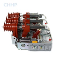 Interruptor de Corte de Carga SF6 Trifásico de Alta Tensión para Interiores 12kv/24kv/33kv, Interruptor Aislador de Metal de Cobre, Certificado ISO9001:2008, Industrial