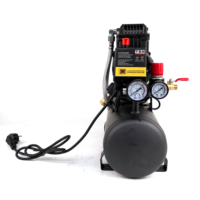 TEH Mini compresseur d'air industriel portable sans huile et silencieux 220V Piston haute pression refroidi par air
