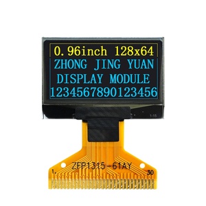 Module OLED 0.96 pouces 128 × 64, écran monochrome SSD1315 IC SPI I2C pour petits instruments industriels - Product Image 1
