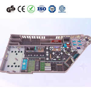 ชุดสนามเด็กเล่นในร่มทันสมัยปรับแต่งได้อุปกรณ์เครื่องเล่นแบบนุ่มสไลด์สำหรับเด็กสวนสนุกจากผู้จำหน่าย - Product Image 3