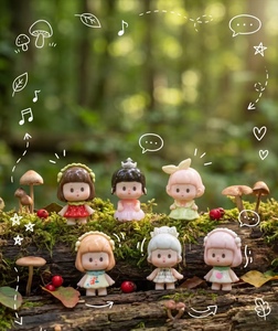 Nuova Serie Bu Er Little Princess, Statuette Collezionabili in Miniatura, Scatola Sorpresa, Artigianato in PVC e Resina, Decorazione Casa Unisex, Giocattoli - Product Image 1