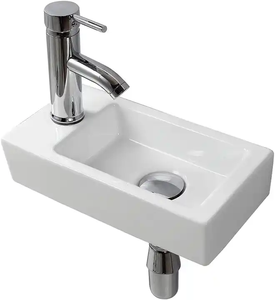 Tocador de baño individual moderno con lavabo, lavabo de champú económico a la venta - Product Image 1