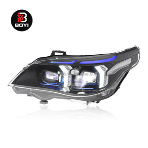 Fari E60 per <span class=keywords><strong>BMW</strong></span> Serie 5 2003-2010 <span class=keywords><strong>520d</strong></span> 523i 525i 530i, Aggiornamento Fari LED DRL con Segnale Automatico, Accessori E60 - Product Image 4