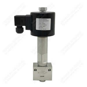 -Válvula solenoide criogénica de temperatura muy baja de 196 grados para nitrógeno líquido LN2 oxígeno líquido O2 dióxido de carbono líquido LCO2 - Product Image 2