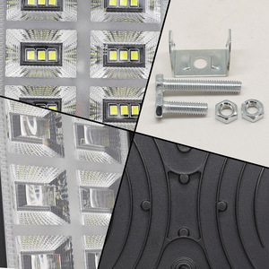 <b>Mini</b> Square LED Work Light 18 Bulbs 12-24V DC <b>Spotlights</b> For Off-Road Vehicles - Product Image 3