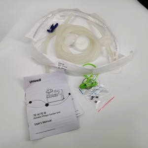 Bomba de vacío sin aceite Yuwell para uso en clínica hospitalaria Dispositivo de máquina de unidad de ventosa de flema portátil - Product Image 6