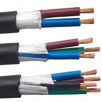 Mehradriges RVV 2/3/4 1,5mm/2,5mm/4mm/6mm/10mm Flexibles PVC-Isoliertes Kupferkabel H05VV-F mit Mehradrigem Leiter für Bauanwendungen