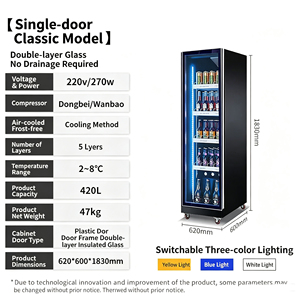 Máquina de Hielo Comercial de Sobremesa con Enfriamiento por Aire, de Una Sola Temperatura, 2 Puertas, Acero Inoxidable, Control Digital, Descongelación Automática, Eficiente Energéticamente - Product Image 4