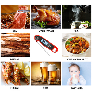 Waterproof Instant Read Food Thermometer With Bottle Opener , Wireless Digital Meat Thermometer - Product Image 5