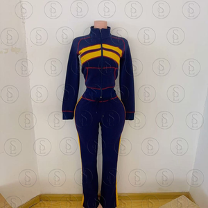 ชุดวาฟเฟิลถักสำหรับเลานจ์สำหรับผู้หญิง2026มีฮู้ดผ้าฝ้าย2ชิ้นและสั้นสกินนี่ยาวเหนือเข่าสไตล์ลำลองพร้อมโลโก้ที่กำหนดเอง - Product Image 3