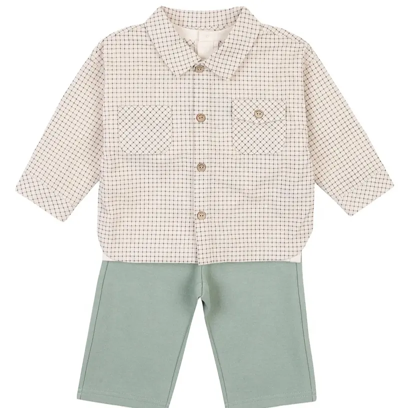 Kids Name Brand High Quality OEM Service Newborn Baby Clothing Sets for Boys Children's Suit Collection