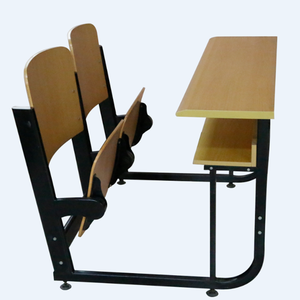 Chaises de classe en acier et bois pour universités, salles de conférence et formations, chaises pour étudiants - Product Image 1