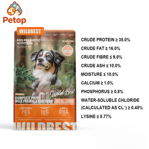 Petop Factory Supplier Nourriture pour chats à 35 % de protéines, formule poulet avec colostrum pour toutes les étapes de vie, qualité supérieure - Product Image 1