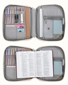 Bolsa de <span class=keywords><strong>estudio</strong></span> de mano bíblica <span class=keywords><strong>para</strong></span> Iglesia Estuche DE TRANSPORTE DE <span class=keywords><strong>Biblia</strong></span> multibolsillo <span class=keywords><strong>para</strong></span> tejido con correa <span class=keywords><strong>para</strong></span> el hombro Estuche de cubierta de <span class=keywords><strong>Biblia</strong></span> - Product Image 4