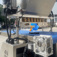 Máquina para hacer dulces de Chocolate Manual gomoso de depósito Industrial vertido de silicona de oso