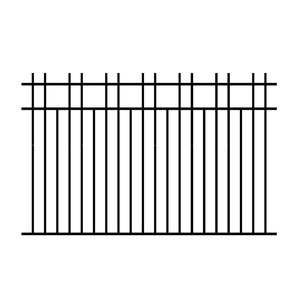 Hot <strong>Sale</strong> Black Wrought Iron Galvanized Steel Fence Outdoor Wrought Iron <strong>Stair</strong> Railing and Iron <strong>Gates</strong> - Product Image 4