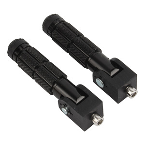 Pedales Plegables CNC Zuqing para Motocicleta, Scooter, Bicicleta Eléctrica, Aleación de Aluminio, Acabado Negro Titanio, Reposapiés Delantero y Trasero - Product Image 6