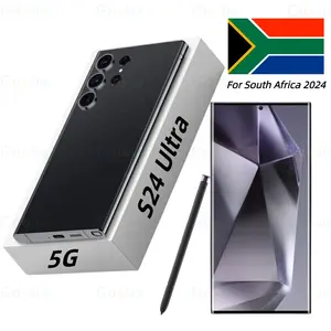 Wholesale Cheap Big screen smartphone s24 Ultra Mobile Phone Dual Sim Android Phone for Africa market