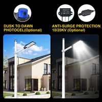 Lampu Jalan LED Ekonomis untuk Luar Ruangan IP66 dengan Lensa SMD, Housing Aluminium 20W~300W, Harga Lampu Jalan LED
