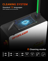 Style de sac à dos avec certificat CE 100w sac à dos portable à impulsion laser nettoyant enlèvement métal bois brique surface peinture