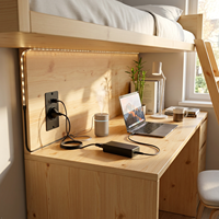 Prise de courant encastrée pour meubles, prise de courant encastrée pour bureau, îlot de cuisine, armoire, avec ports USB