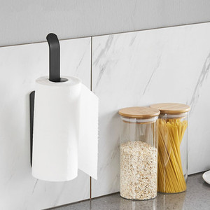 Portarrollos de Papel de Cocina de Aluminio Espacial, Autoadhesivo, para Debajo del Gabinete y Montaje en Pared - Product Image 5