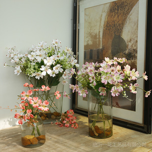Yihua Floral Art Fleurs Artificielles 50cm Composition Florale en Soie Style Rustique Décoration Intérieure Décoration de Table pour Salon - Product Image 4