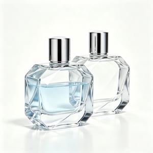 Wholesale US Stock Warehouse 100ml Square Luxury Designer Perfume Fragrance Bottle EDP EDT Lasts 12h <b>Spray</b> Surface Screw Glass - Product Image 1