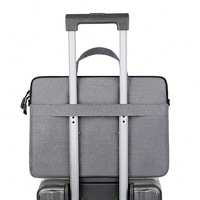 Nouvelle Housse d'Ordinateur Portable en Polyester Rembourrée Légère et Élégante pour Ordinateurs Portables de 14 et 13 Pouces, Sac Cadeau