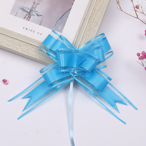 Đầy Màu Sắc Kéo Bow Gói Cho Đám Cưới Giỏ Quà Tặng Cung Lớn Ribbon Cung Cho Quà Tặng - Product Image 6