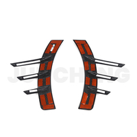 Protection de pare-chocs arrière répliquant la courbure, garniture d'arche arrière pour BMW M2 G87, extension de garde-boue universelle en fibre de carbone pour BMW