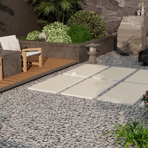 กระเบื้องปูพื้นภายนอกคุณภาพเยี่ยม ขนาด <span class=keywords><strong>60x120</strong></span> ซม. หนา 20 มม. ทนทาน สีเบจสไตล์รัสติก ป้องกันการลื่น เหมาะสำหรับสวน  ขนาด 600x1200 มม. - Product Image 3