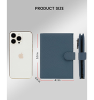 Porte-passeport en cuir personnalisé Haoran, design de créateur, logo personnalisé, porte-cartes d'identité de luxe pour les voyages