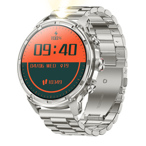นาฬิกาสมาร์ทวอทช์ผู้ชาย รุ่น <span class=keywords><strong>V99</strong></span> หน้าจอขนาดใหญ่พิเศษ พร้อมไฟฉาย รองรับการโทรผ่านบลูทูธ วัดอัตราการเต้นของหัวใจ วัดความดันโลหิต แอนิลโล อินเทลิเจนเต้ ปารา ฮอมเบร - Product Image 5