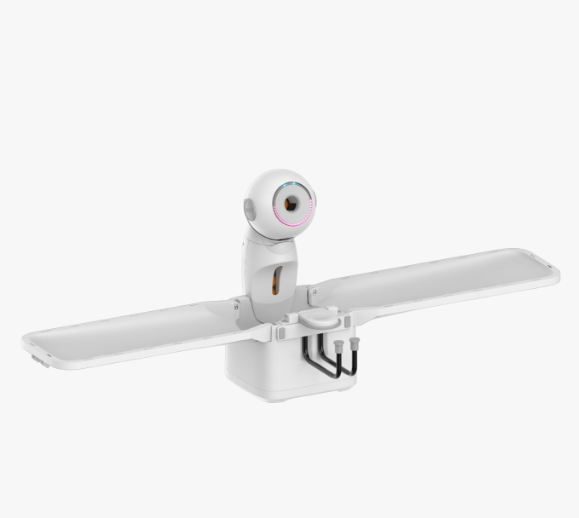 Pusun for Three-wheel Drive Alloy Steel Frame Desktop Table Tennis Robot Automatic Ping Pong Serving Machine Portable Smart