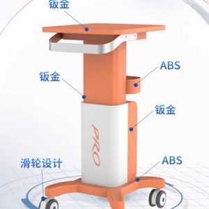 Newest Cheaper Price <b>Moving</b> Stand Rolling <b>Trolley</b> Cart for Beauty Equipment Facial Hair Salon Use - Product Image 4