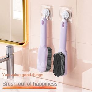 Multifunctional Soft Wool Shoe Brush Plastic Household <b>Cleaning</b> Laundry Board for Shoes <b>Clothes</b> Artifact Shoe Washing Brush - Product Image 4