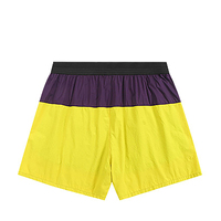 Shorts d'été personnalisés pour hommes, résistants à l'eau, à blocs de couleur, effet rafraîchissant, pour la course et le cyclisme