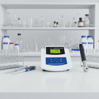Precise Digital TIMEPOWER TP340 Acid Alkali Concentration Meter Lab Analytical Instrument Electromagnetic Induction Electrode